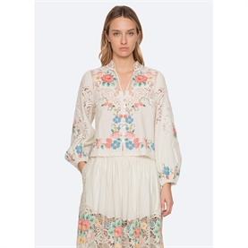 Sea New York Astrid Embroidery Bluse, Multi